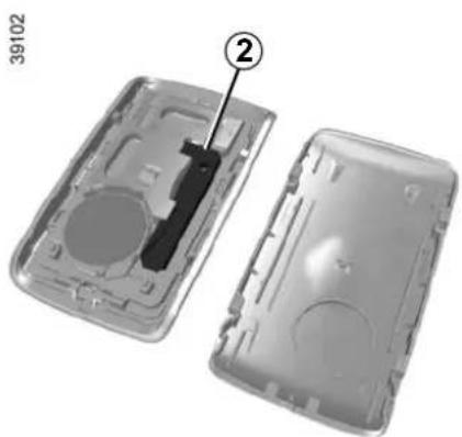 RENAULT Scenic (2020) - Access with key 2 - 1