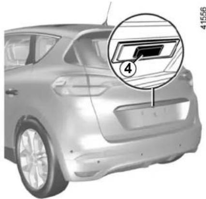 RENAULT Scenic (2020) - "Hands-free" unlocking - 1