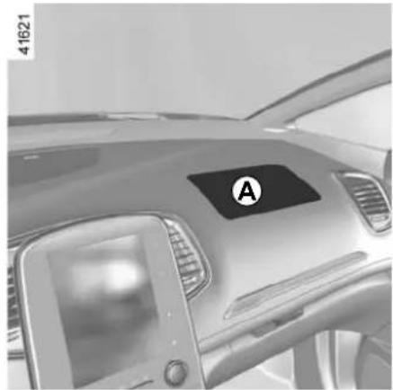 RENAULT Scenic (2020) - driver and passenger front Airbags - 1