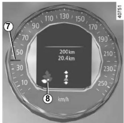 7 50 30 10 90 110 130 150 170 190 200 km 20.4 km 210 230 250 km/h 8 40751