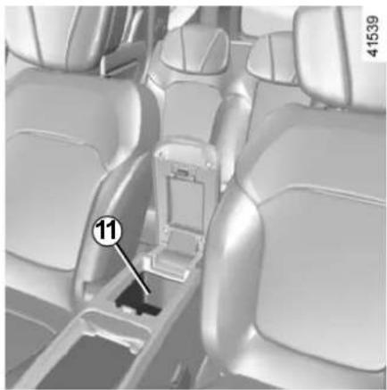 RENAULT Scenic (2020) - PASSENGER COMPARTMENT STORAGE SPACE AND FITTINGS (3/8) - 2