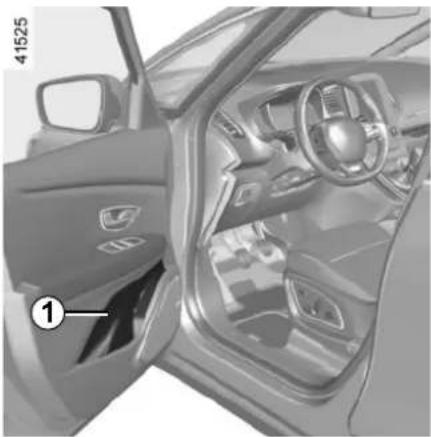 RENAULT Scenic (2020) - PASSENGER COMPARTMENT STORAGE SPACE AND FITTINGS (1/8) - 1