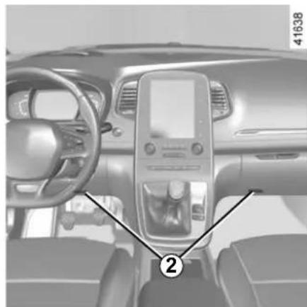 RENAULT Scenic (2020) - Map reading lights - 3