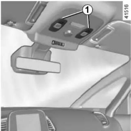 RENAULT Scenic (2020) - INTERIOR LIGHTING: changing bulbs (1/3) - 1