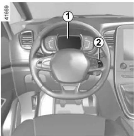 RENAULT Scenic (2020) - TRIP COMPUTER: general information (1/2) - 1
