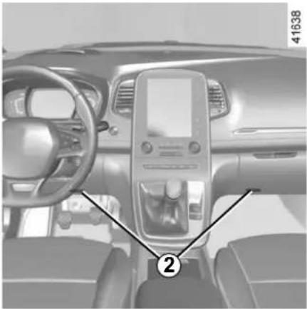 RENAULT Scenic (2020) - INTERIOR LIGHTING: changing bulbs (2/3) - 1