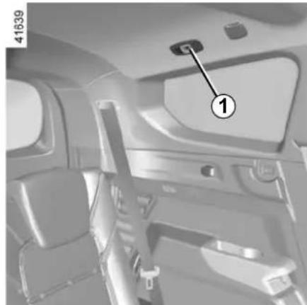 RENAULT Scenic (2020) - INTERIOR LIGHTING: changing bulbs (1/3) - 3