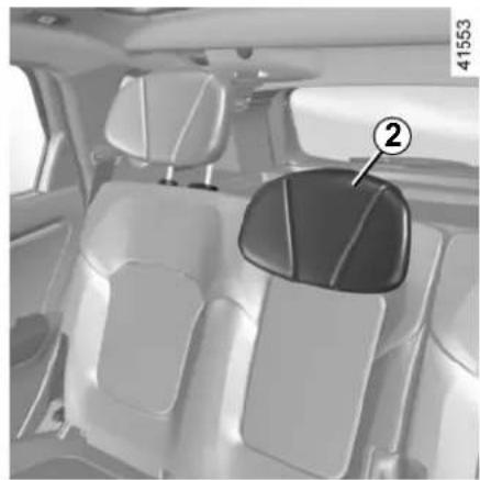 RENAULT Scenic (2020) - REAR HEADRESTS - 2