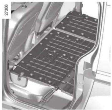 RENAULT Kangoo (2020) - To fold down the seatback - 1