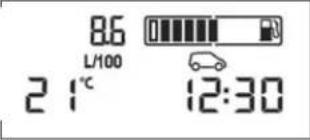 RENAULT Kangoo (2020) - TRIP COMPUTER AND WARNING SYSTEM: journey parameters (2/4) - 1