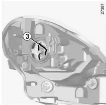 RENAULT Kangoo (2020) - Do not touch the bulb glass. Hold it by its base. - 2
