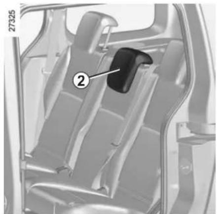 RENAULT Kangoo (2020) - REAR HEADRESTS - 2