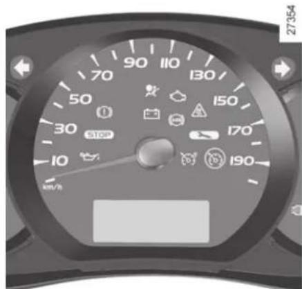 27354 70 90 110 130 50 150 30 STOP 170 10 190 km/h
