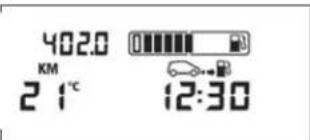 RENAULT Kangoo (2020) - TRIP COMPUTER AND WARNING SYSTEM: journey parameters (2/4) - 3