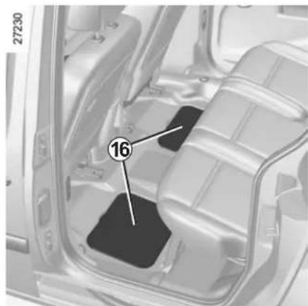 RENAULT Kangoo (2020) - PASSENGER COMPARTMENT STORAGE SPACE AND FITTINGS (4/5) - 3