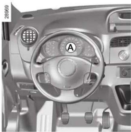 RENAULT Kangoo (2020) - INSTRUMENT PANEL: warning lights (4/4) - 1