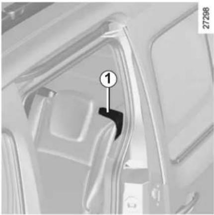 RENAULT Kangoo (2020) - REAR BENCH SEAT: functions (1/2) - 1