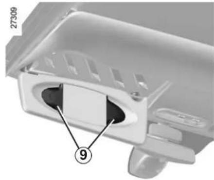 RENAULT Kangoo (2020) - PASSENGER COMPARTMENT STORAGE SPACE AND FITTINGS (2/5) - 3