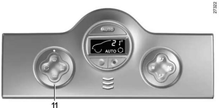 AUTO 21° AUTO AC ON 11 27322