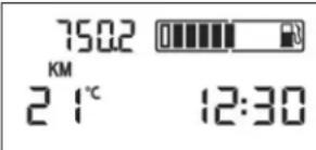 RENAULT Kangoo (2020) - TRIP COMPUTER AND WARNING SYSTEM: journey parameters (1/4) - 2
