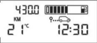 RENAULT Kangoo (2020) - TRIP COMPUTER AND WARNING SYSTEM: journey parameters (2/4) - 5