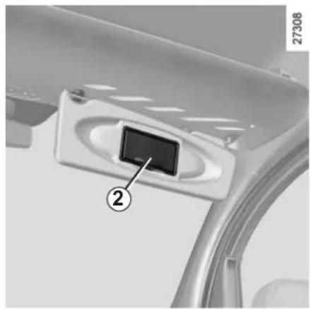 RENAULT Kangoo (2020) - Front sun visor - 1