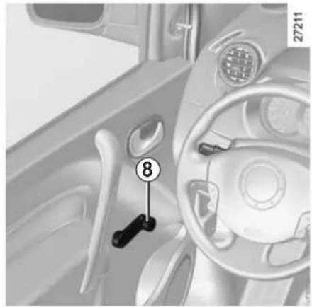 RENAULT Kangoo (2020) - It is fitted to the driver's window and is used for lowering only. - 1
