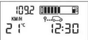 RENAULT Kangoo (2020) - TRIP COMPUTER AND WARNING SYSTEM: journey parameters (2/4) - 7