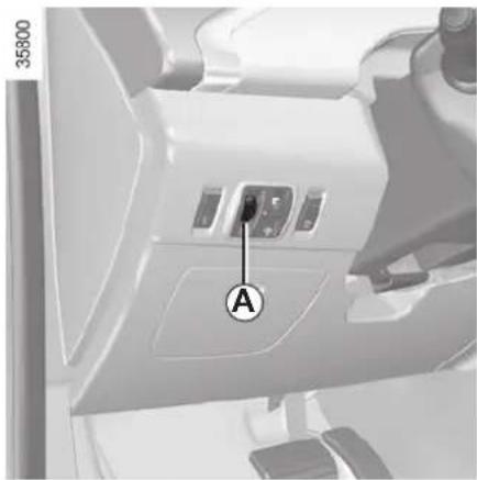 RENAULT Zoe (2020) - HEADLIGHT BEAM ADJUSTMENT - 1