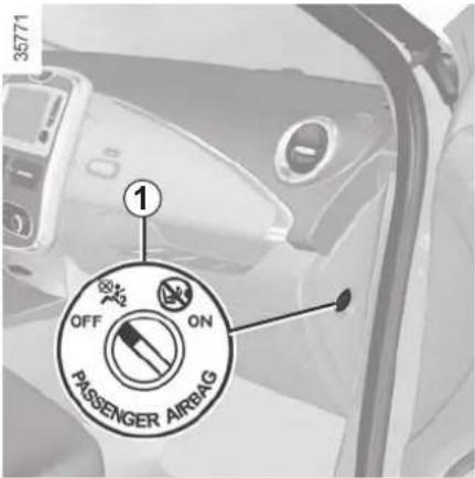 35771 OFF ON PASSENGER AIRBAG