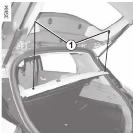RENAULT Zoe (2020) - REAR PARCEL SHELF - 1