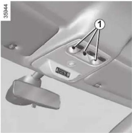 RENAULT Zoe (2020) - INTERIOR LIGHTING: changing bulbs - 1