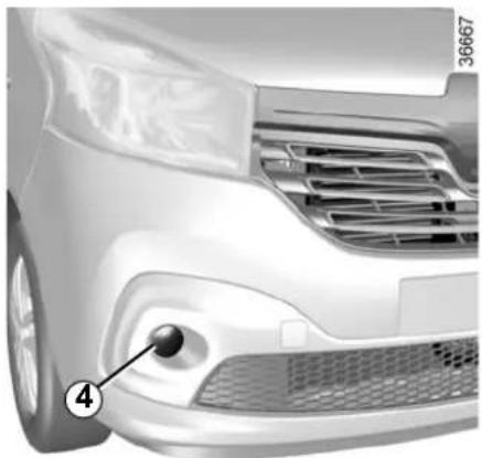 RENAULT Trafic (2020) - HEADLIGHTS: changing bulbs (3/3)/SIDE LIGHTS - 1