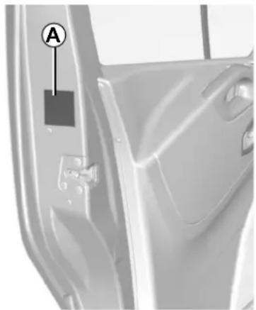 RENAULT Trafic (2020) - TYRE PRESSURE (1/2) - 1