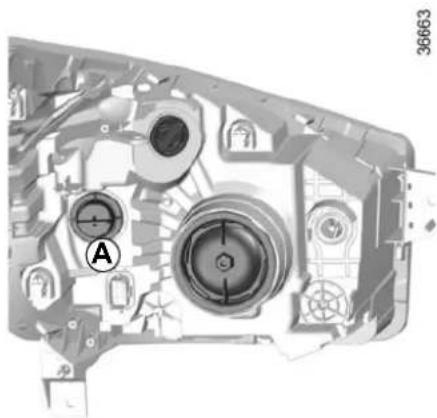 RENAULT Trafic (2020) - FRONT HEADLIGHTS: replacing the bulbs (1/3) - 5