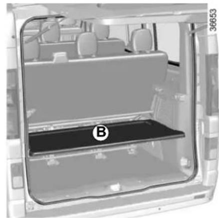 RENAULT Trafic (2020) - LUGGAGE COVER - 4