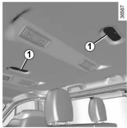 RENAULT Trafic (2020) - Courtesy lights - 1