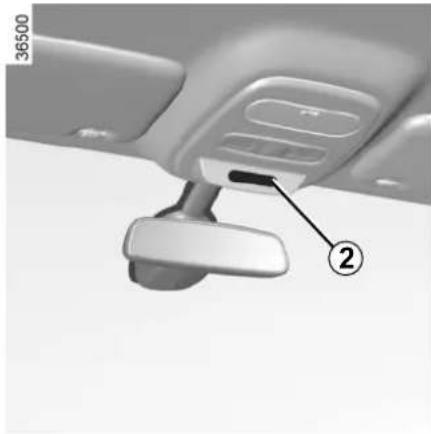RENAULT Trafic (2020) - Deactivating the front passenger airbag - 1