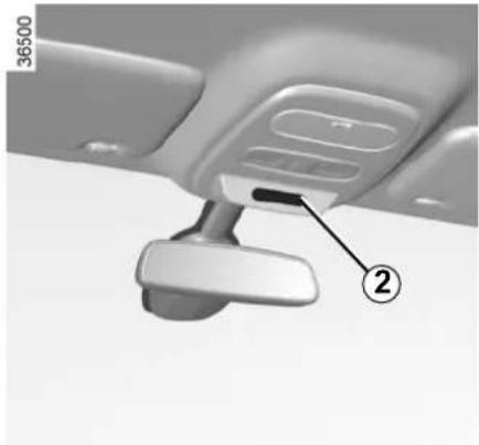 RENAULT Trafic (2020) - Activating the front passenger airbag - 1