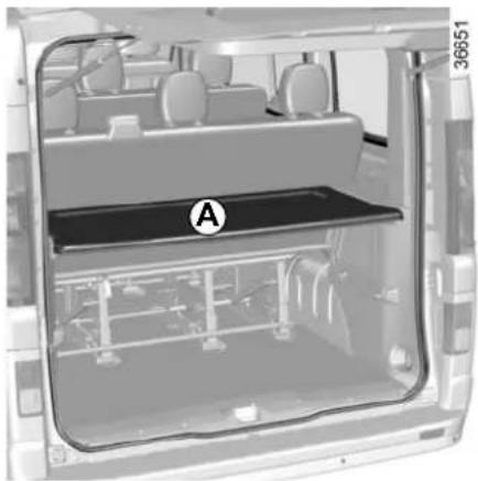 RENAULT Trafic (2020) - LUGGAGE COVER - 1