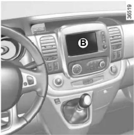 RENAULT Trafic (2020) - CLOCK AND EXTERIOR TEMPERATURE (2/2) - 1