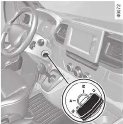 RENAULT Master (2020) - STOPPING, STARTING THE ENGINE - 1
