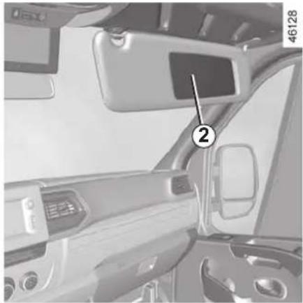 RENAULT Master (2020) - SUN VISOR, GRAB HANDLE (1/2) - 2