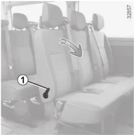 RENAULT Master (2020) - REAR BENCH SEATS (1/3) - 1
