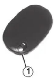 RENAULT Master (2020) - HANDS-FREE ACCESS TRANSMITTER, RECEIVER: battery (1/2) - 1