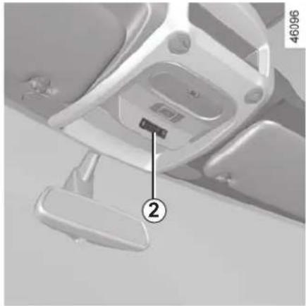 RENAULT Master (2020) - Front passengerairbag activation - 1