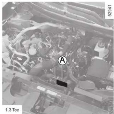RENAULT Koleos (2020) - Vehicle identification plate A - 4