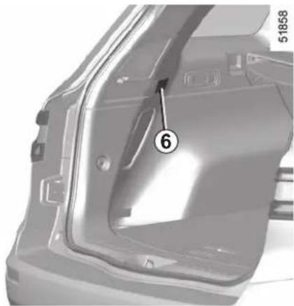 RENAULT Koleos (2020) - INTERIOR LIGHTING: changing bulbs (2/2) - 2