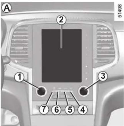 A 51498 ① ② ③ ⑦ ⑥ ⑤ ④