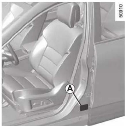 RENAULT Koleos (2020) - VEHICLE IDENTIFICATION PLATES - 1